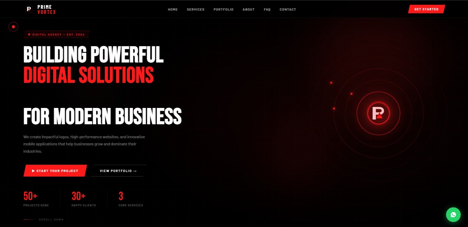 PrimeVortex — Digital Agency